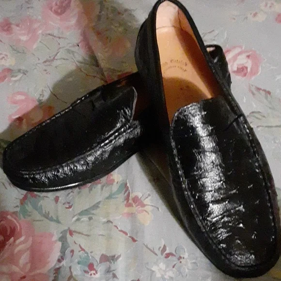 Zelli | Shoes | Zelli Mens Handmade Italian Ostrich Black  display picture 2